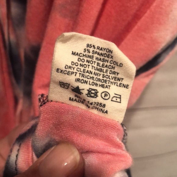 Simply southern Tie dye mini T-shirt dress-size small - Picture 4 of 7